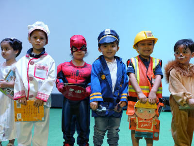 Nün Academy International School Early Years students in various costumes