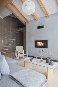 Peis, Rais, Hytte, Interiør