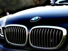 chrome bmw grille