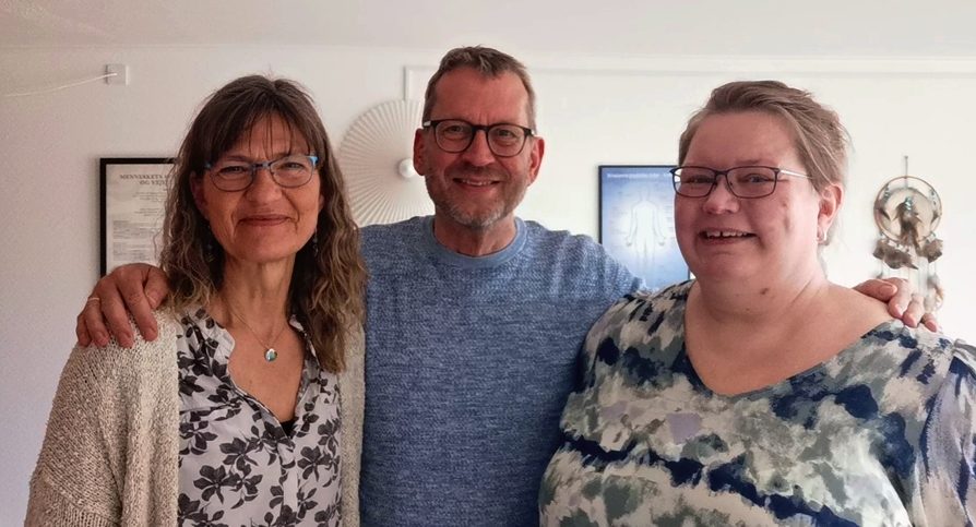 Kirsten, Leif og Jette