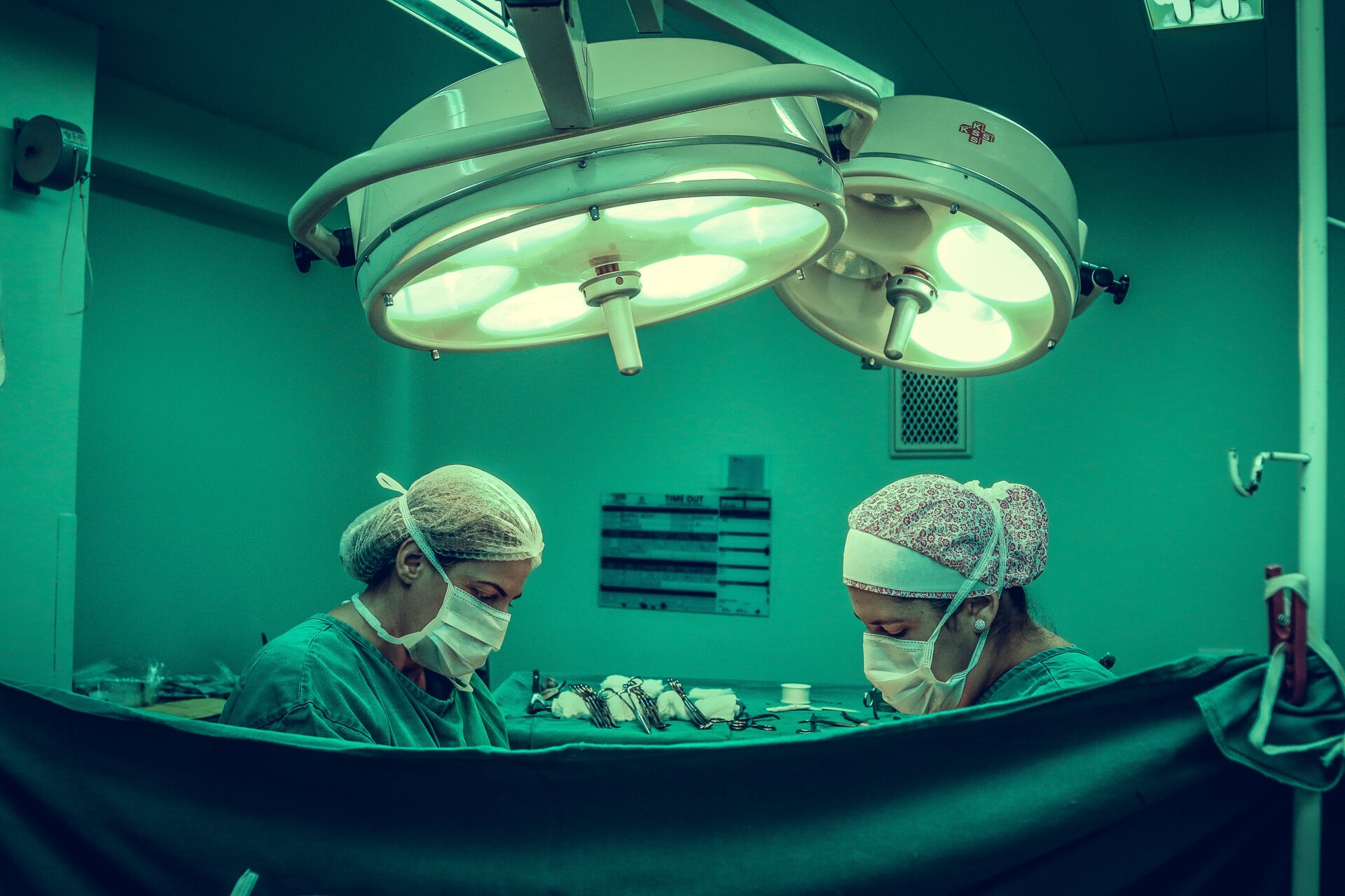 Photo by Vidal Balielo Jr.: https://www.pexels.com/photo/two-person-doing-surgery-inside-room-1250655/