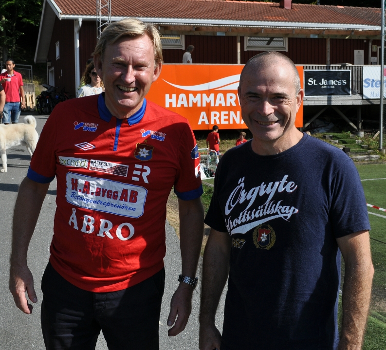 Håkan Friberg och Thomas Svensson (Brottningen)