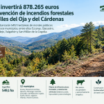 La Rioja invertirá 878.265 euros en la prevención de incendios forestales en los valles del Oja y del Cárdenas