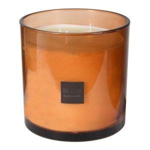 sences large amber 3 wick candle