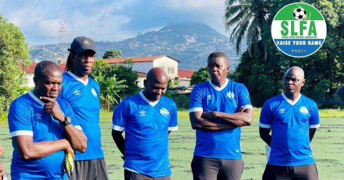 Sierra Leone legends included in Keister's AFCON coaching staff.