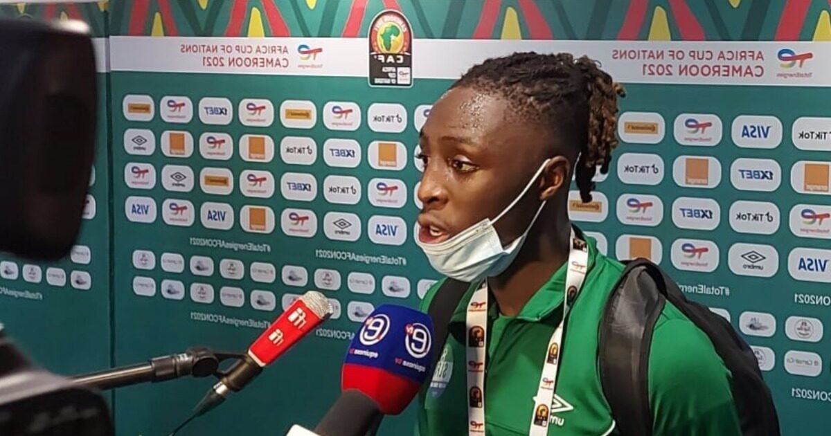 Osman Kakay speaking after Sierra Leone goalless draw with Algeria