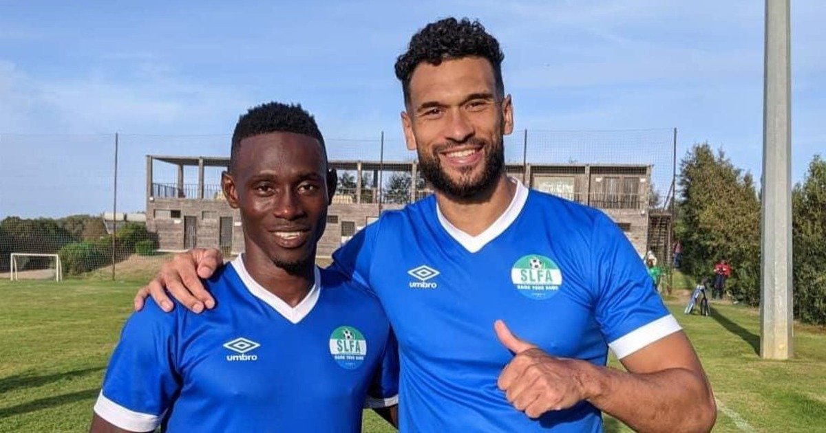 Defender Steven Caulker joins Sierra Leone squad in Freetown