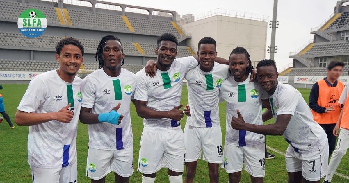 Sierra Leone slump one spot in latest Fifa ranking