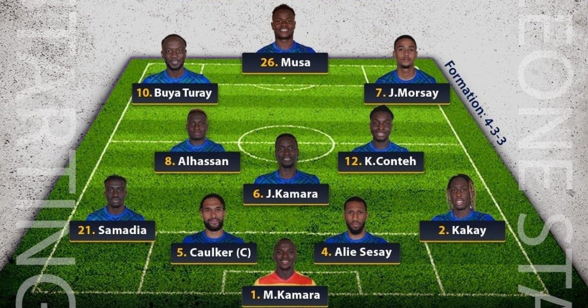 Kamara, Turay, Morsay to lead Sierra Leone attack at MKO in Abuja