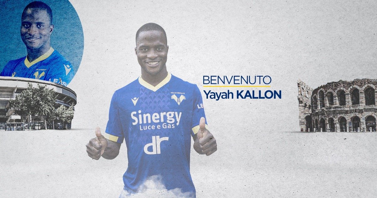 Yayah Kallon signs Hellas Verona on loan from Genoa