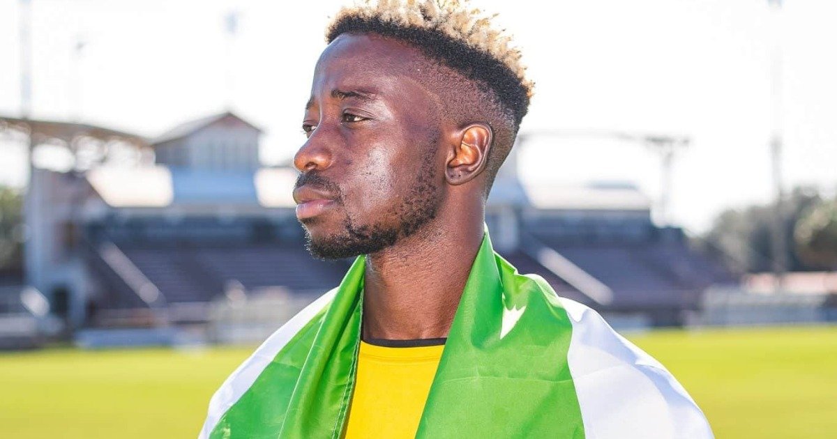 Striker Augustine Williams is delighted to be back