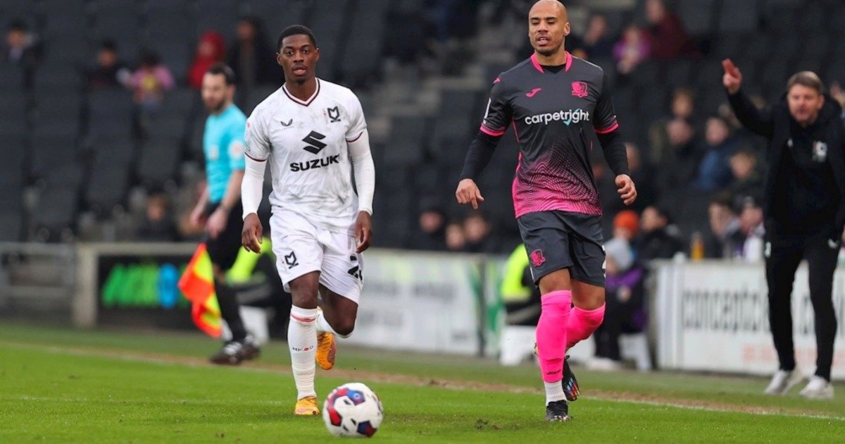 Sullay Kaikai makes Dons debut in defeat to Exeter City