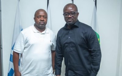 SLFA President Thomas Daddy Brima pays a visit to Ghana FA