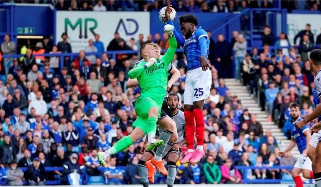 Abu Kamara was pleased after Portsmouth’s debut