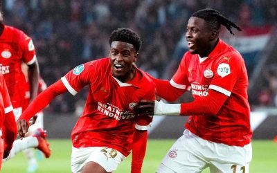 Isaac Babadi nets first Champions League goal for PSV
