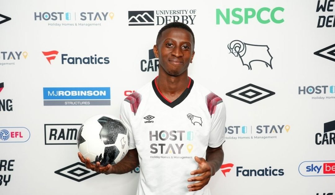 Midfielder Tyrese Fornah joins Derby from Forest