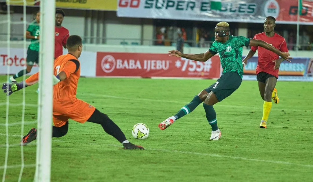 Nigeria thrash Sao Tome to wrap up qualifiers on high