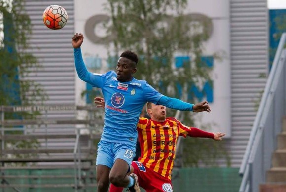 Turay scores first Superettan hat-trick for AFC United against Syrianska