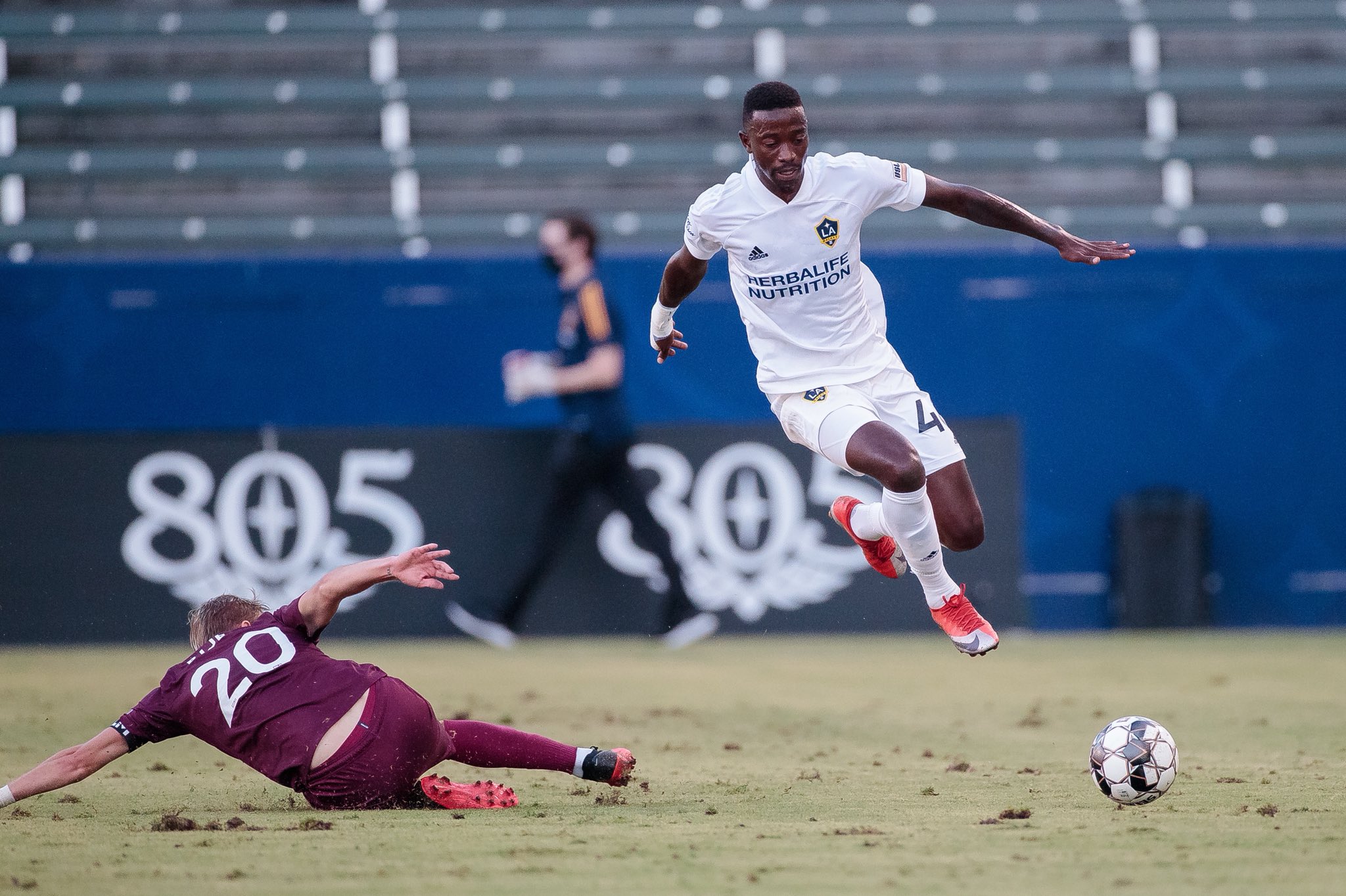 Striker Augustus Williams delighted with his LA Galaxy II brace