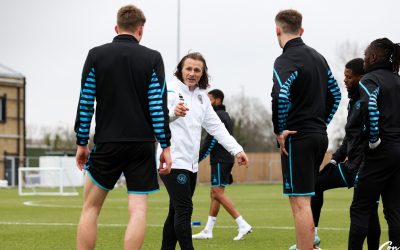 Osman Kakay’s first session under new QPR’s head coach