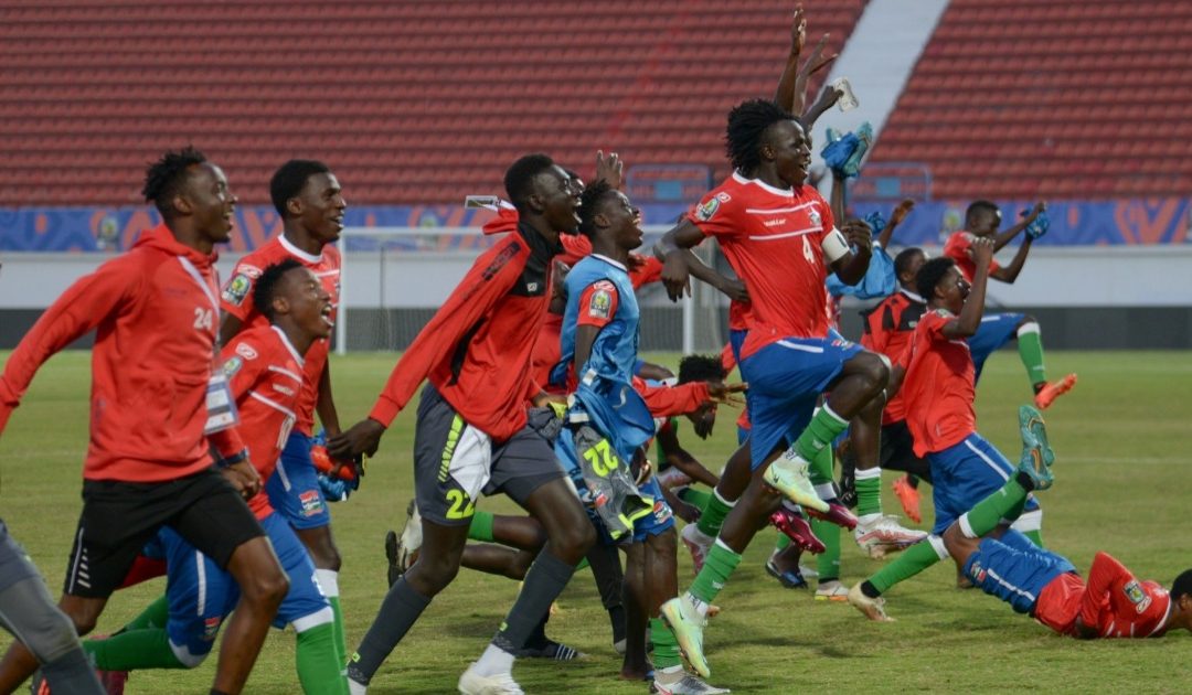 Brilliant Gambia ease past South Sudan to reach U20 semis