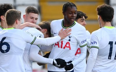 Kallum Cesay nets first Spurs U21 goal in defeat to City