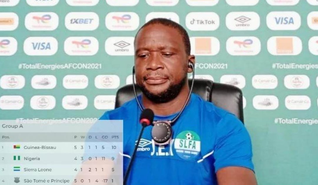 Sierra Leone coach John Keister counts on squad for Nigeria duel