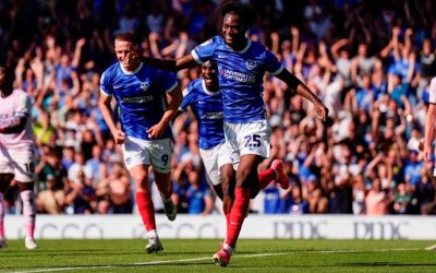 Abu Kamara nets first Portsmouth’s League One goal