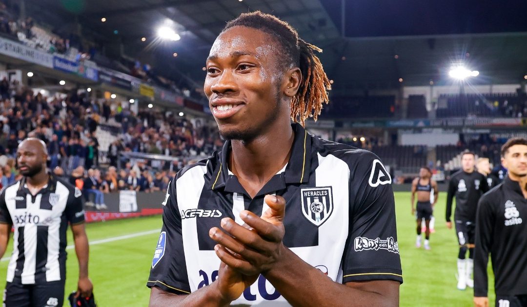 Mohamed Sankoh on target in Heracles Eredivisie debut 