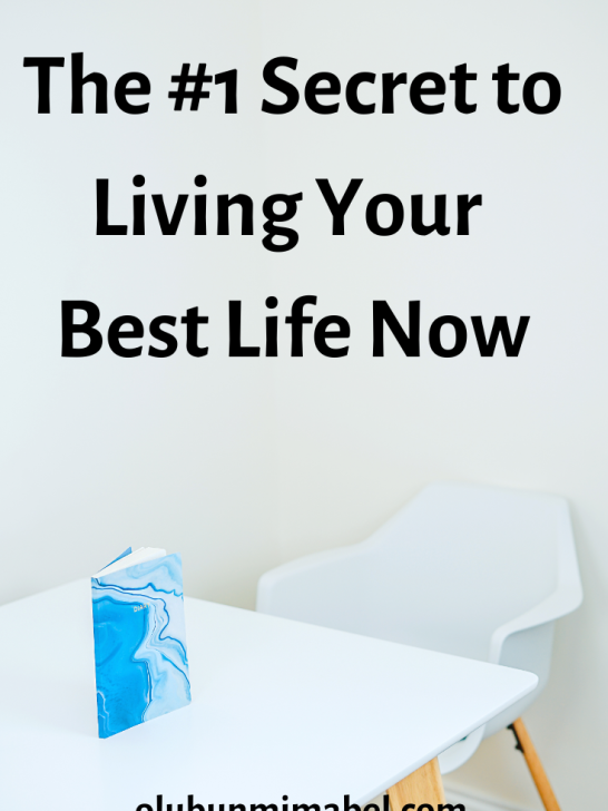 The Secret to Living the Life of Your Dreams