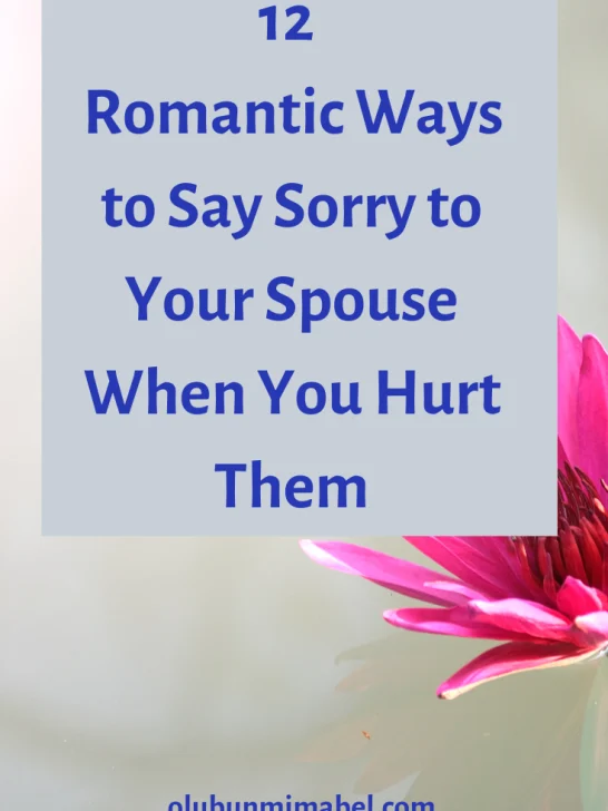 12 Romantic and Creative Ways to Say Sorry to Your Partner
