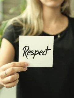 how to make him respect you