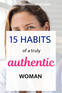 habits of authentic women