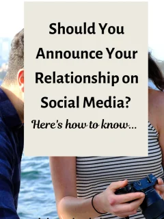 Announce Relationship on social media