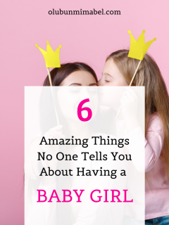 what no one tells you about having a baby girl