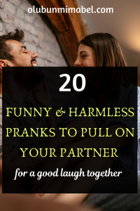 Funny pranks for Couples 