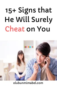 will he cheat on me
