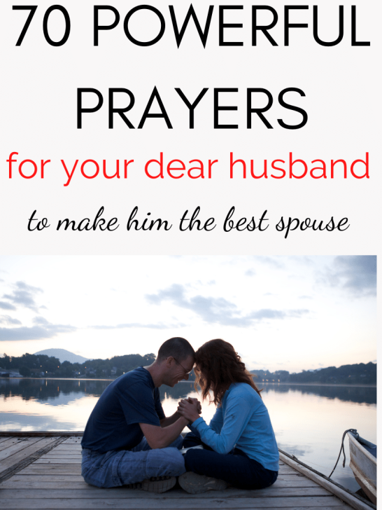 70 Powerful Prayers for My Husband That I Love