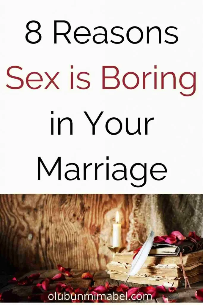 why sex in marriage is boring