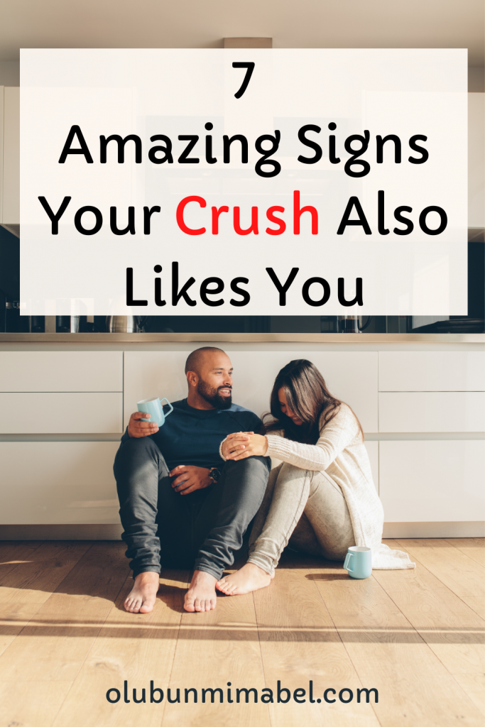 signs your crush likes you back