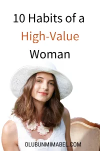 how to be a high-value woman