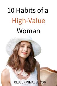 how to be a high-value woman