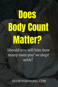 does body count matter