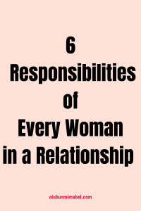 women's role in relationship