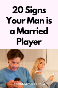 Warning Signs of a Married Player