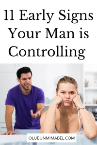 Early Signs Of A Controlling Man
