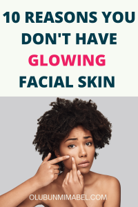 Why You Don't Have a Glowing Face : 