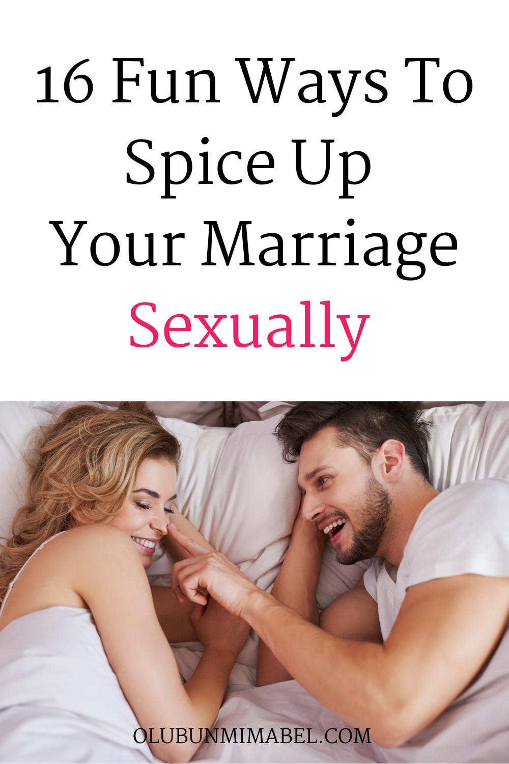 How To Spice Up Your Marriage