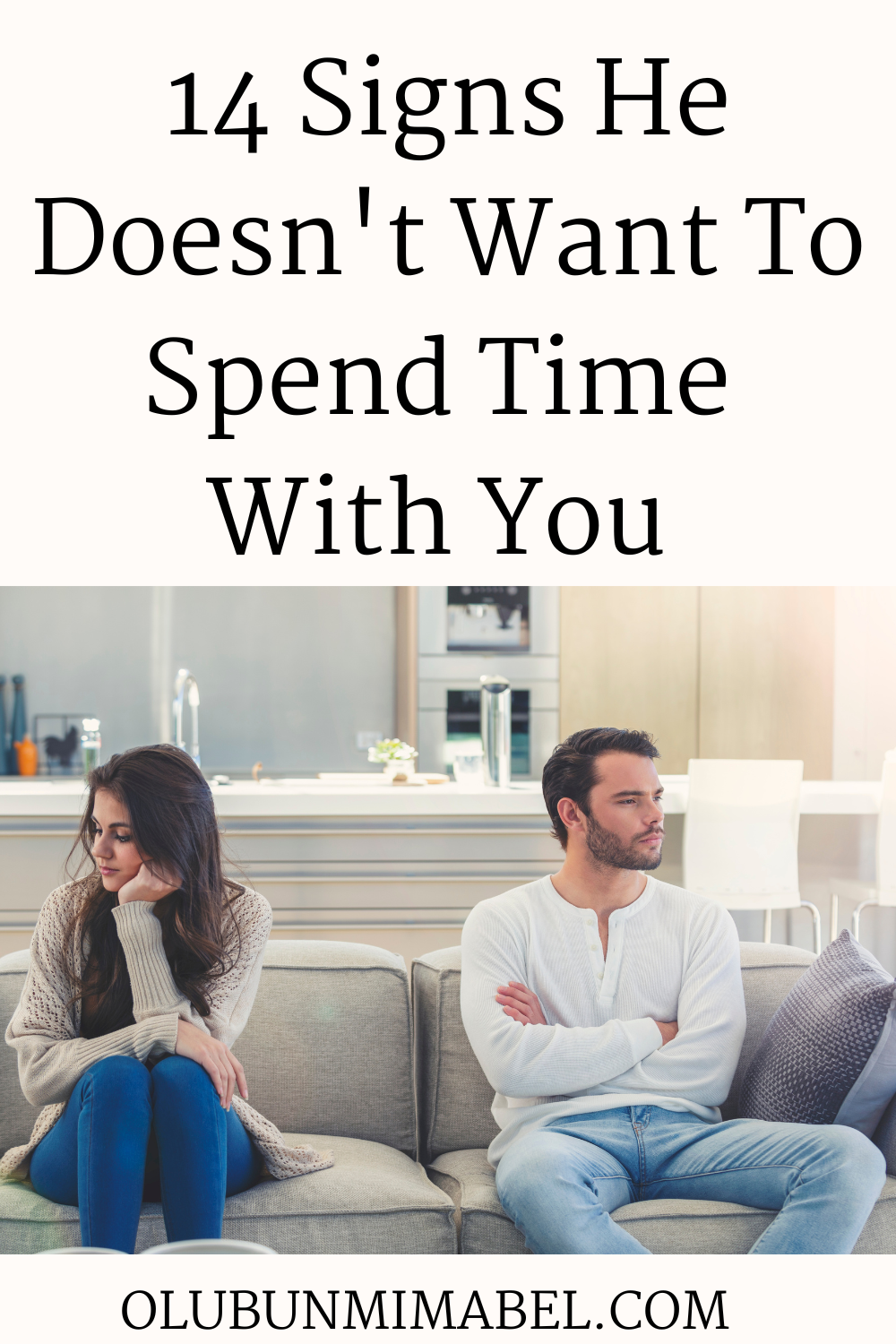 Signs He Doesn't Want To Spend Time With You
