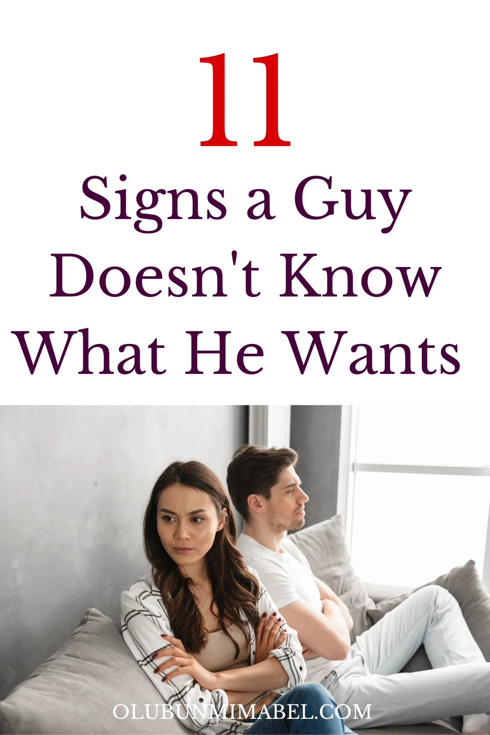 Signs A Guy Doesn't Know What He Wants